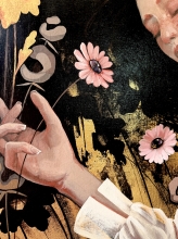 "Летний сон-она" 100х100